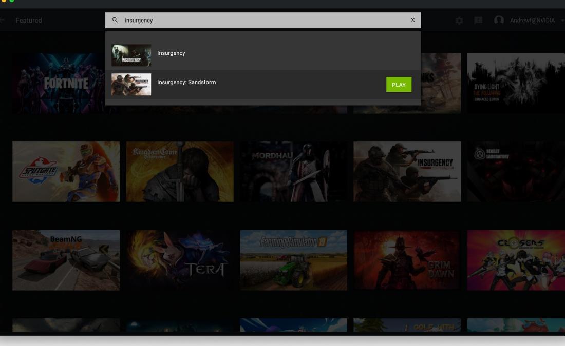 Nvidias cloud gaming platform gets a more userfriendly redesign